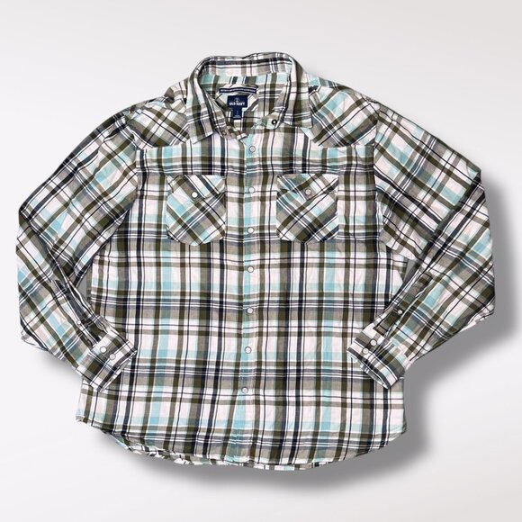 Old Navy Long Sleeve Button Down Shirt Lightweight Men’s Size XL - Picture 1 of 7